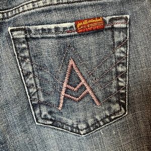7 for all mankind “A” pocket jeans 25 x 32